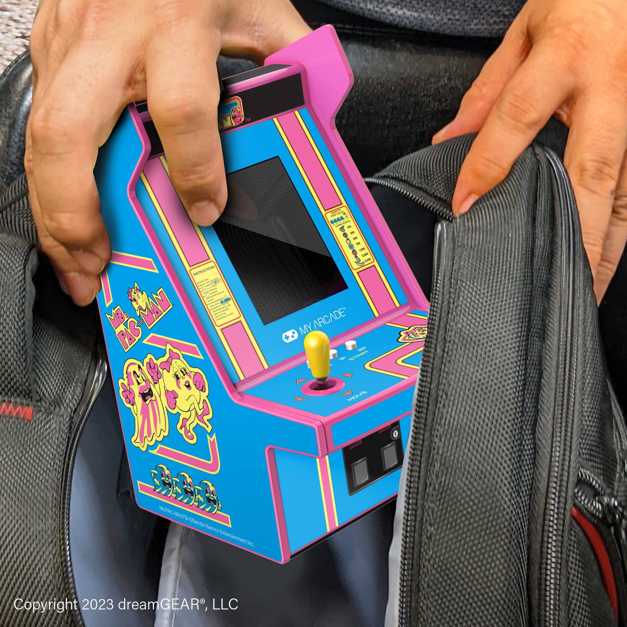 My Arcade Ms.PAC-MAN Micro Player Pro 7009 Handheld Games