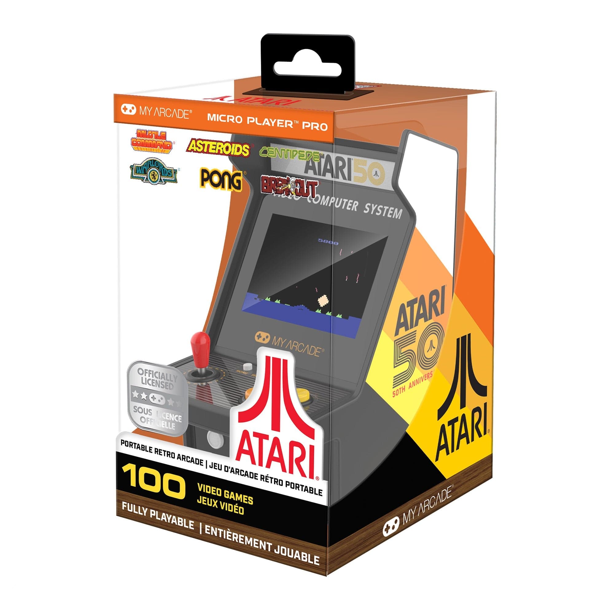 My Arcade ATARI Micro Player Pro 7013 Handheld Games