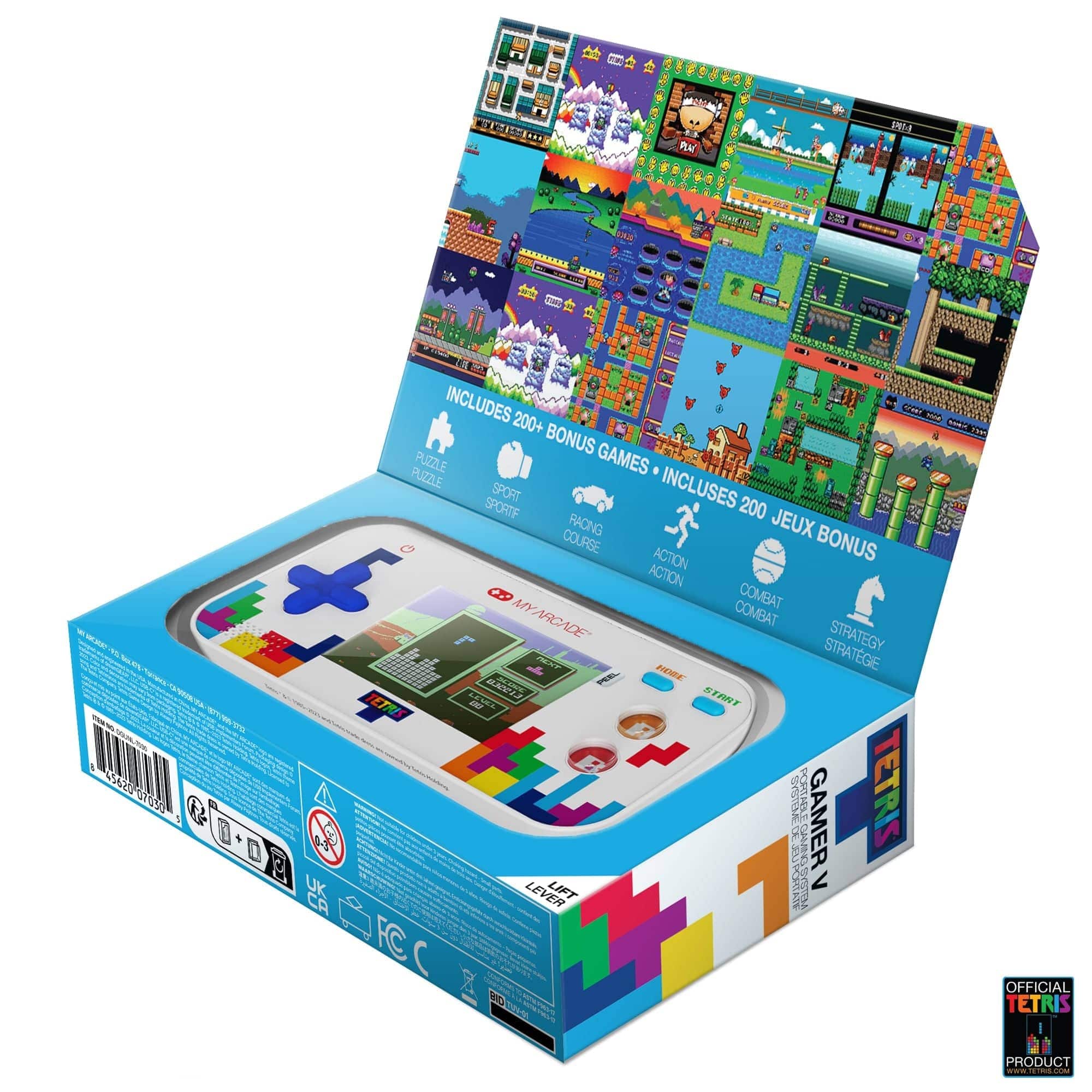 My Arcade Tetris Gamer V 7030 Handheld Games