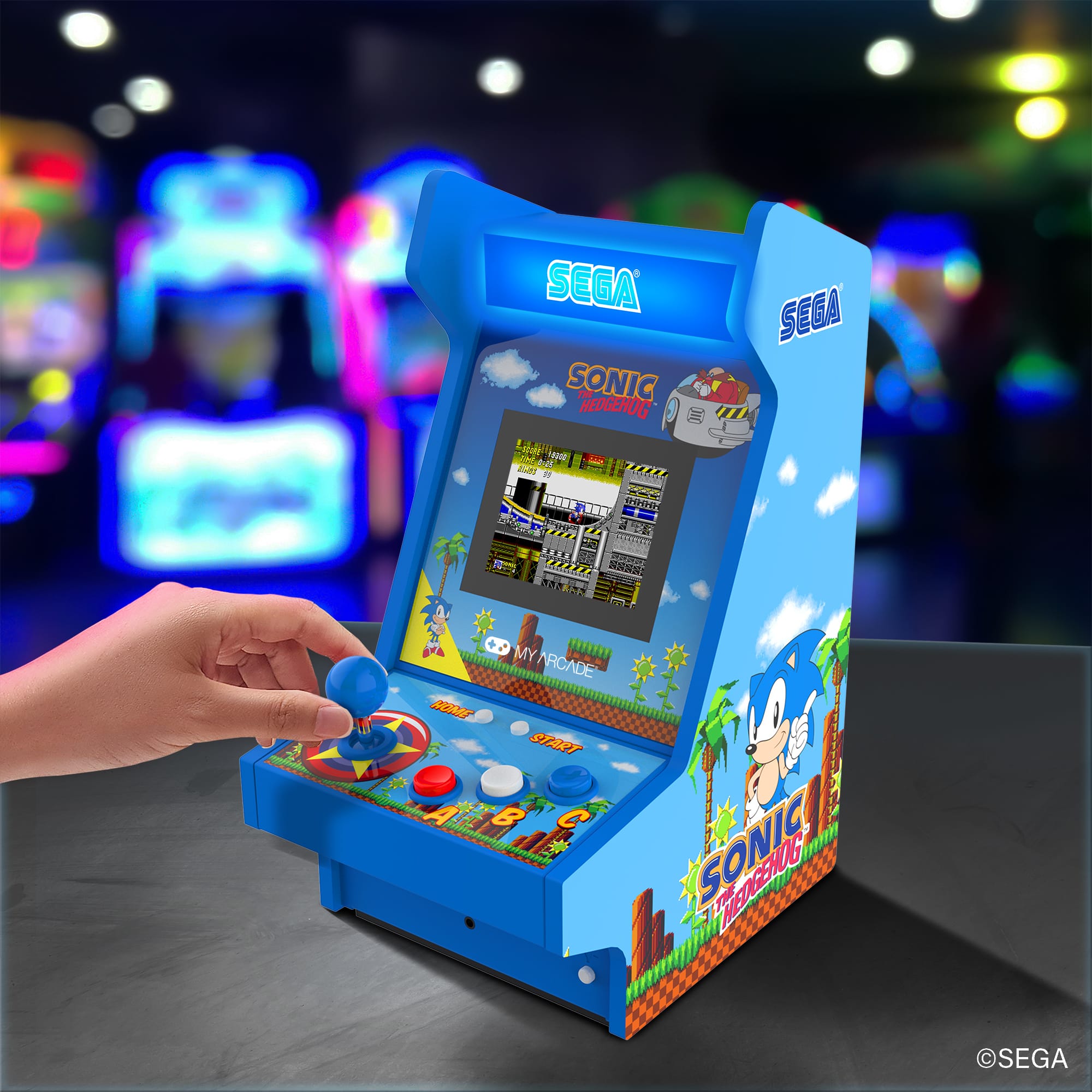 My Arcade Sonic Mighty Player 7195 Handheld Games