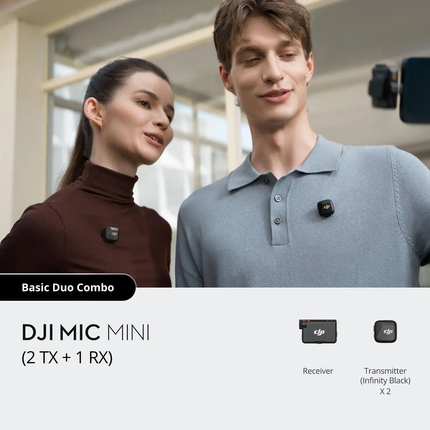 DJI Mic Mini | Wireless Lavalier Microphone