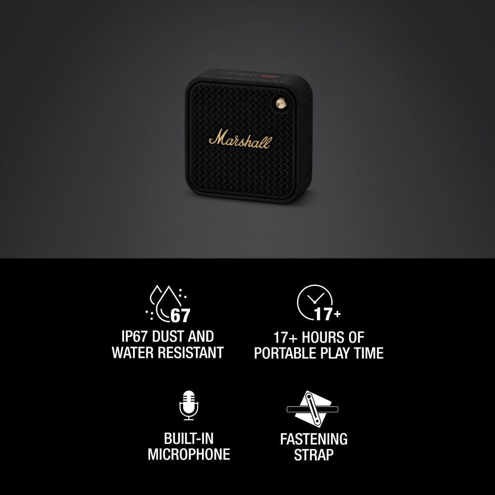 Marshall Willen Speaker II Compact Portable Speaker