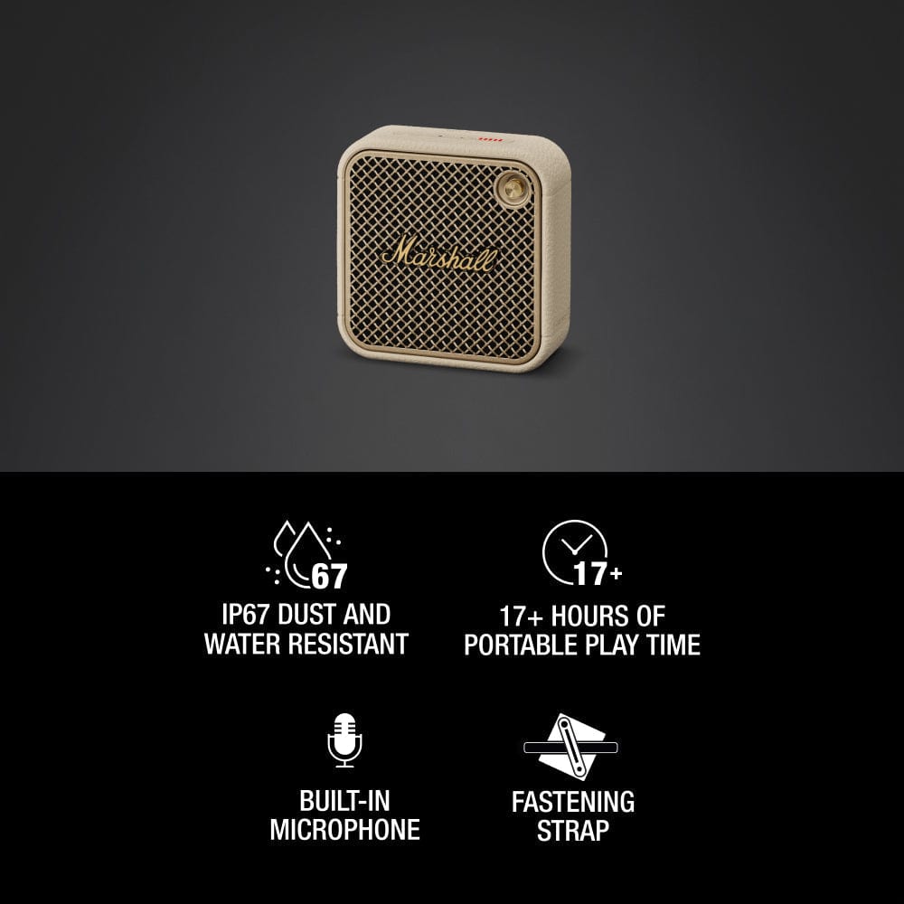 Marshall Willen Speaker II Compact Portable Speaker