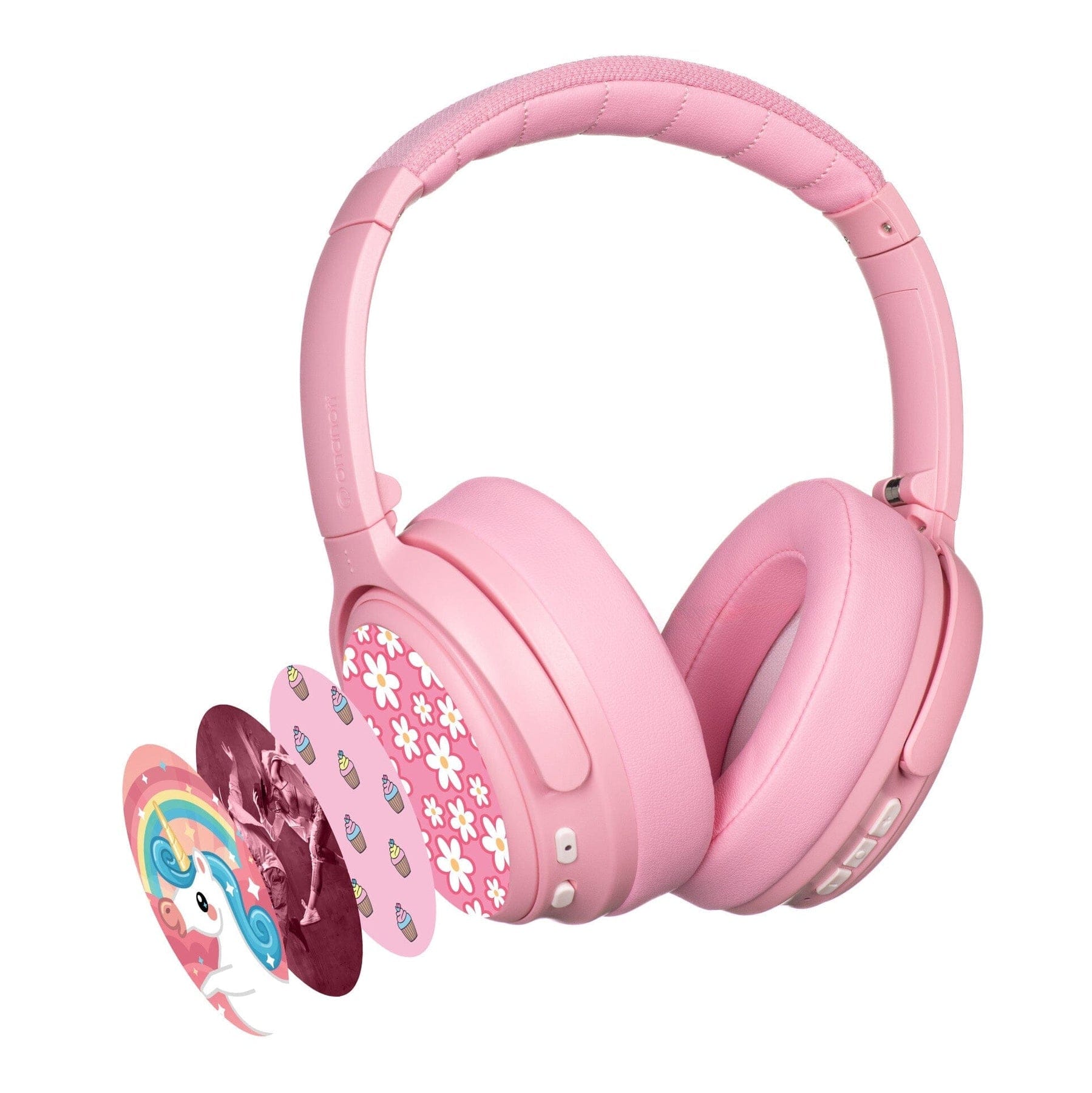 Buddyphones Cosmos Fun Hybrid Anc Headphone With Stickers