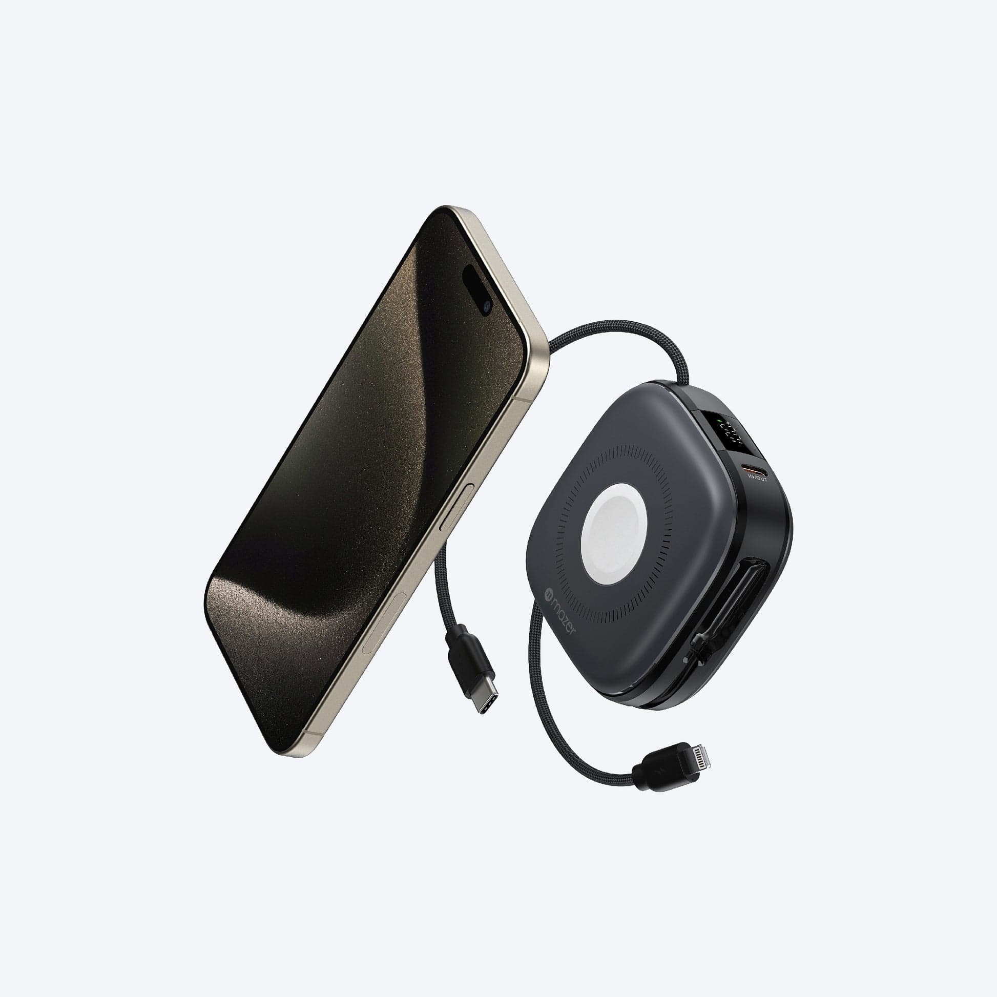 Mazer MagLink18i 10,000mAh Magnetic Wireless Charging Power Bank