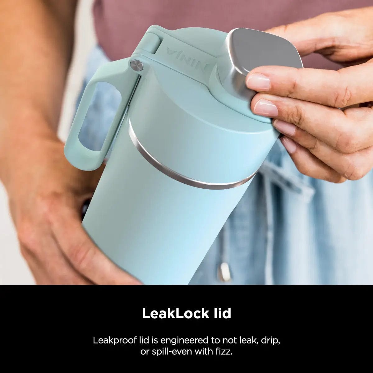Ninja Thirsti Leak-Proof Insulated Travel Bottle 700ml