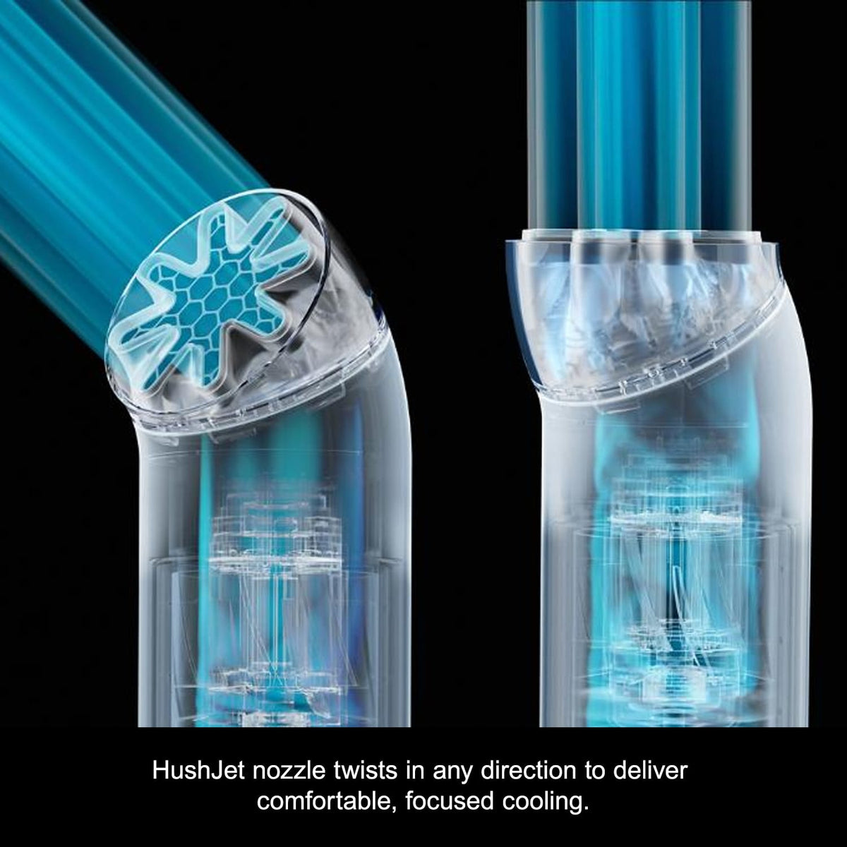Dyson HushJet Mini Cool Portable Cooling Fan
