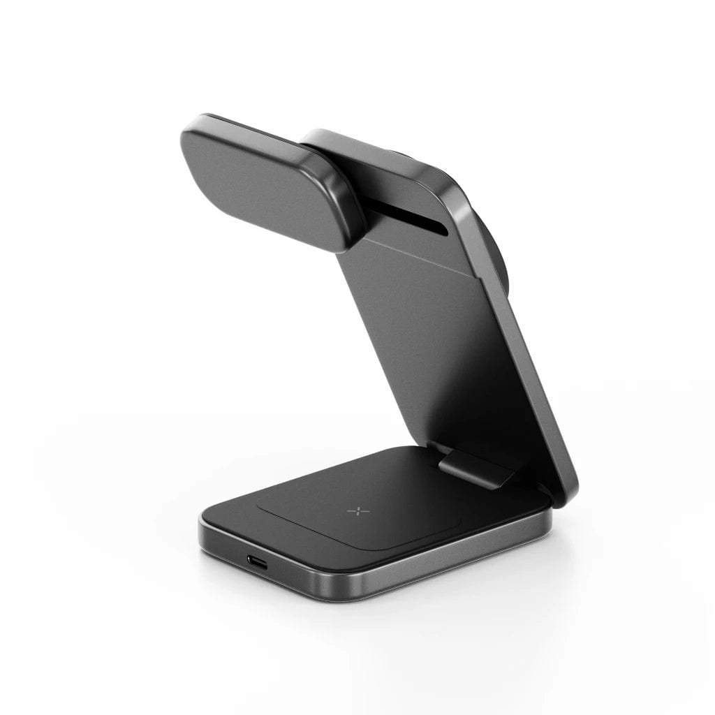 ENERGEA MagTrio Plus 3 in 1 foldable QI2 Magnetic Fast Wireless Charger Dock