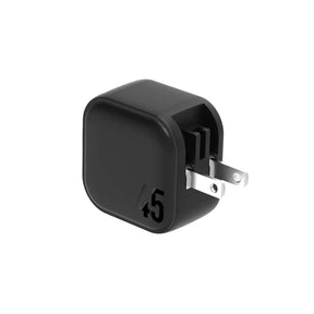 Energea Travelite 45W GaN UK 3-Pin Wall Charger with 2 USB-C Ports