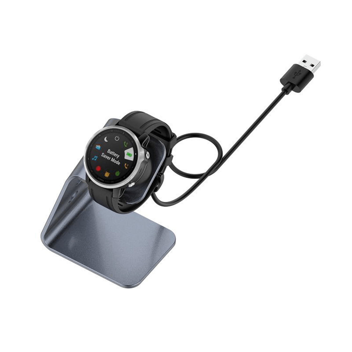 FREE Charging Dock with Stand for Garmin Smartwatches