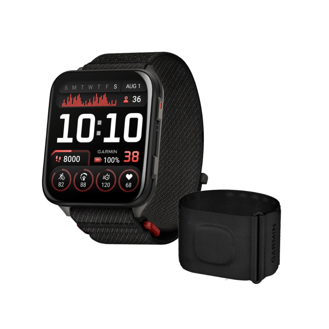 Garmin Venu X1 Premium GPS Smartwatch + Garmin Index Sleep Monitor | Bundle Set