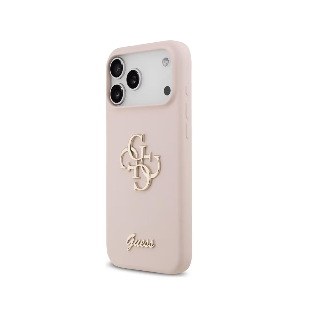 Guess Silicone Big 4G Script Case For iPhone 17 Series