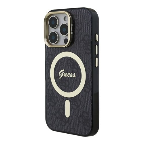 Guess IML Stand Camera 4G MagSafe Case For iPhone 16 Pro