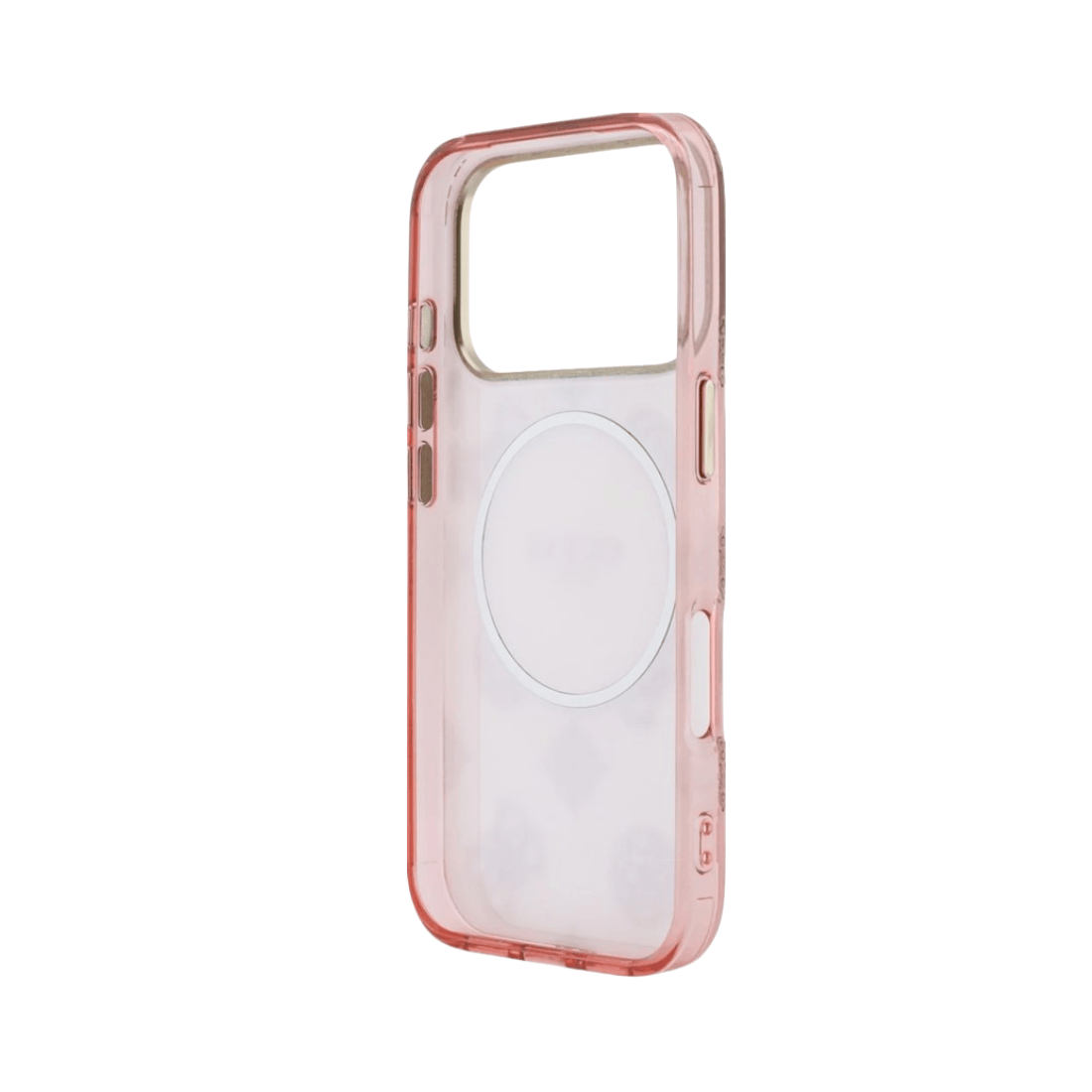 Guess IML Peony Dot MagSafe Case For iPhone 17 Pro