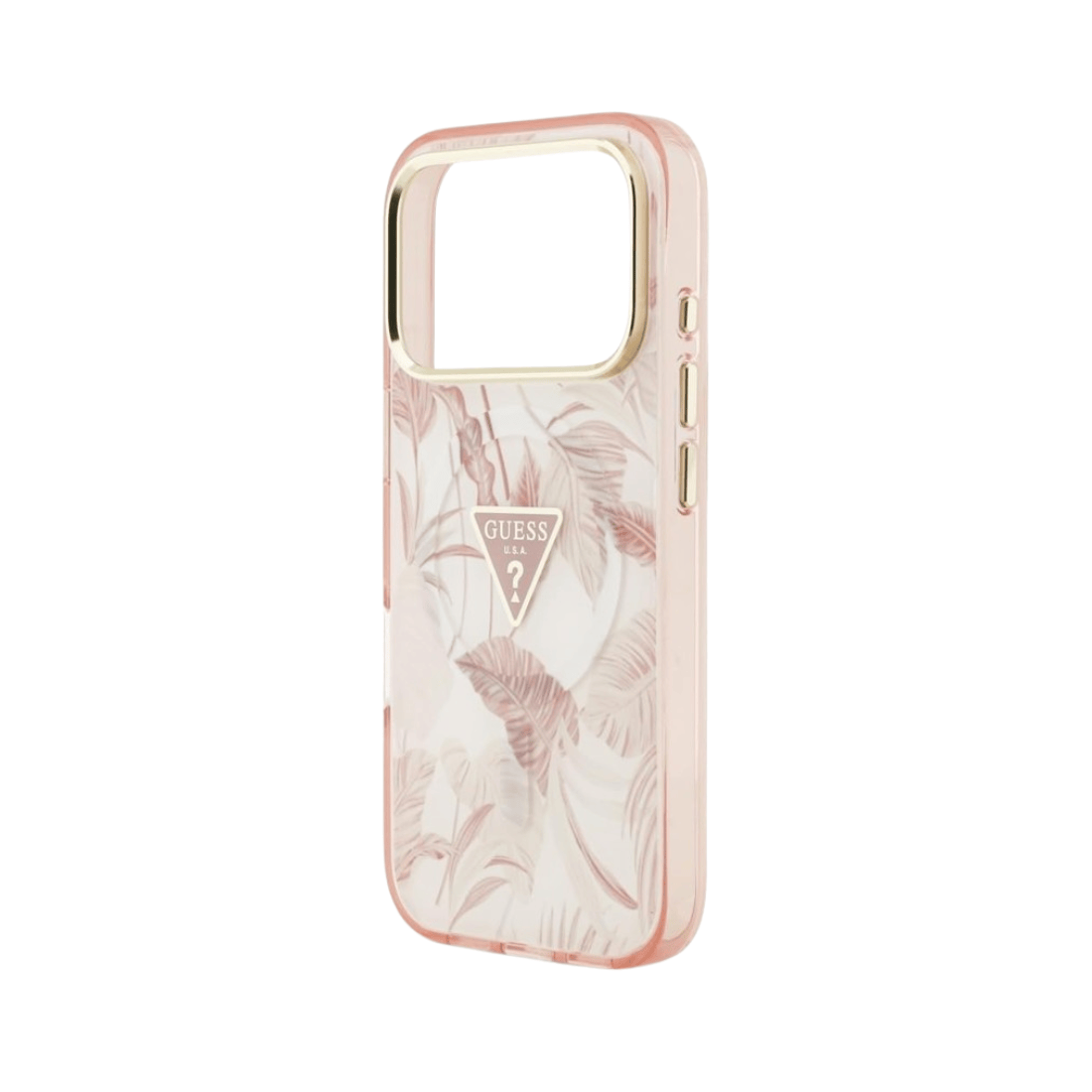 Guess Jungle Tonal Triangle MagSafe Case for iPhone 17 Pro