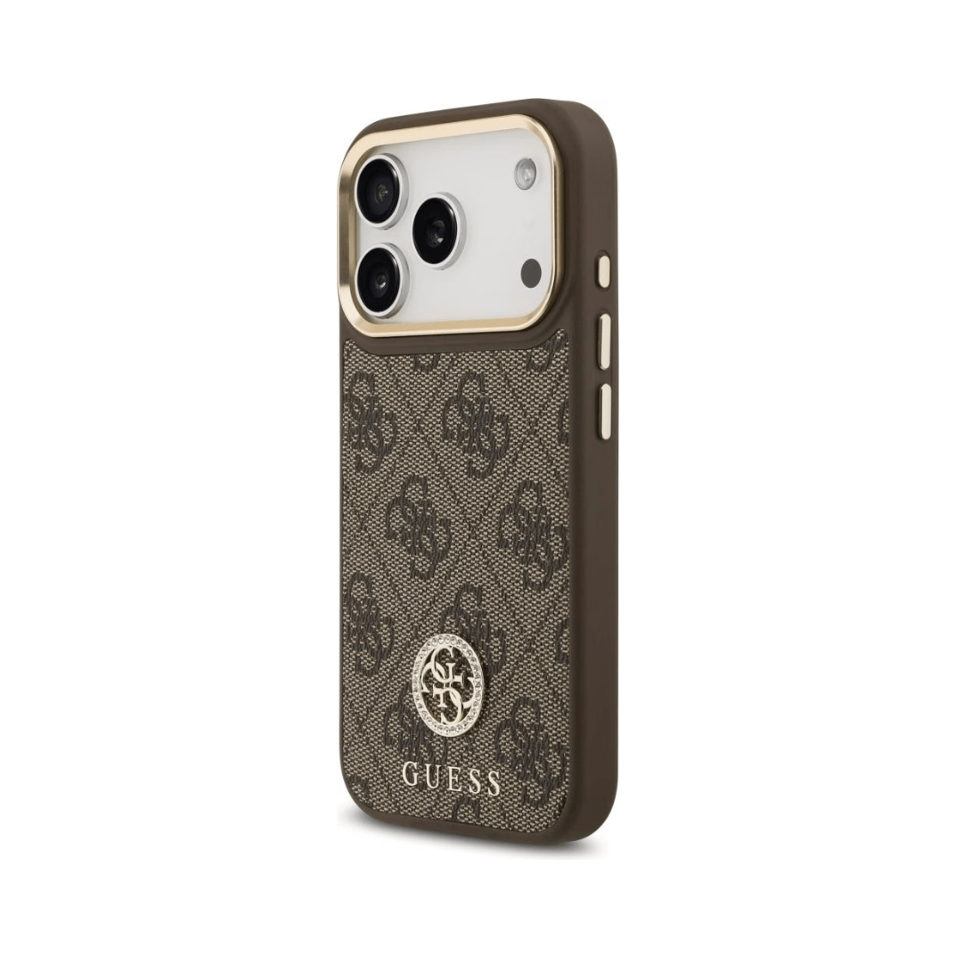 Guess 4G PU Leather Magsafe Case For iPhone 17 Pro