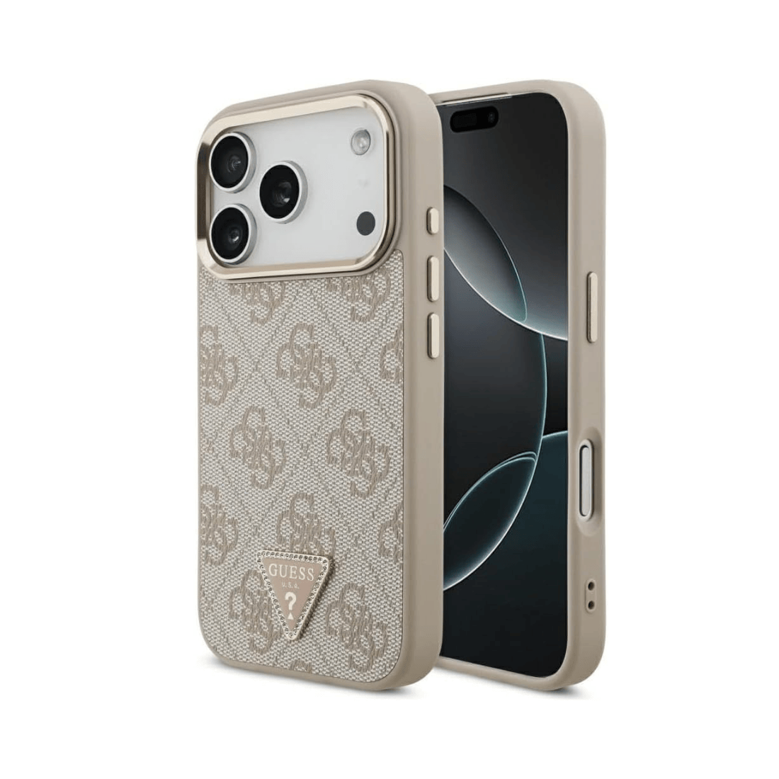 Guess 4G Triangle Logo MagSafe Case iPhone 17 Pro