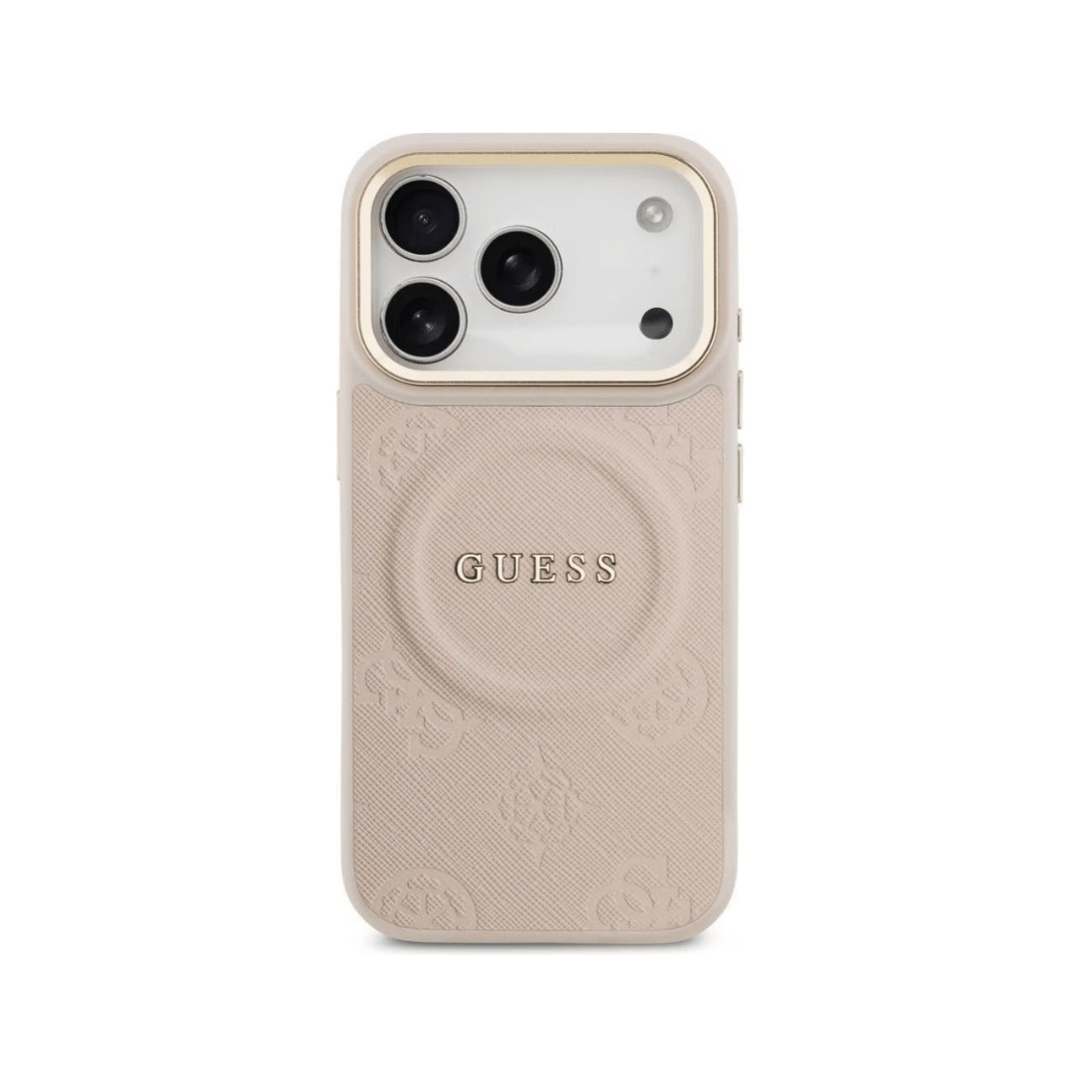 Guess Poeny Hot Stamp MagSafe Case For iPhone17 Pro