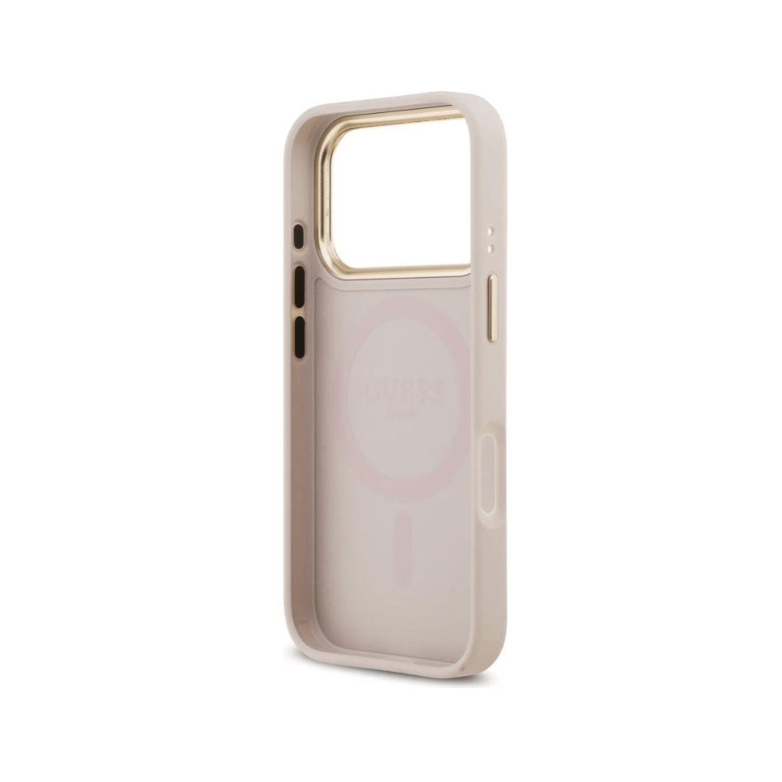 Guess Poeny Hot Stamp MagSafe Case For iPhone17 Pro
