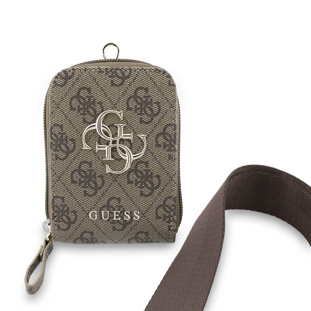 Guess PU 4G Metal Logo Universal Crossbody Strap And Purse