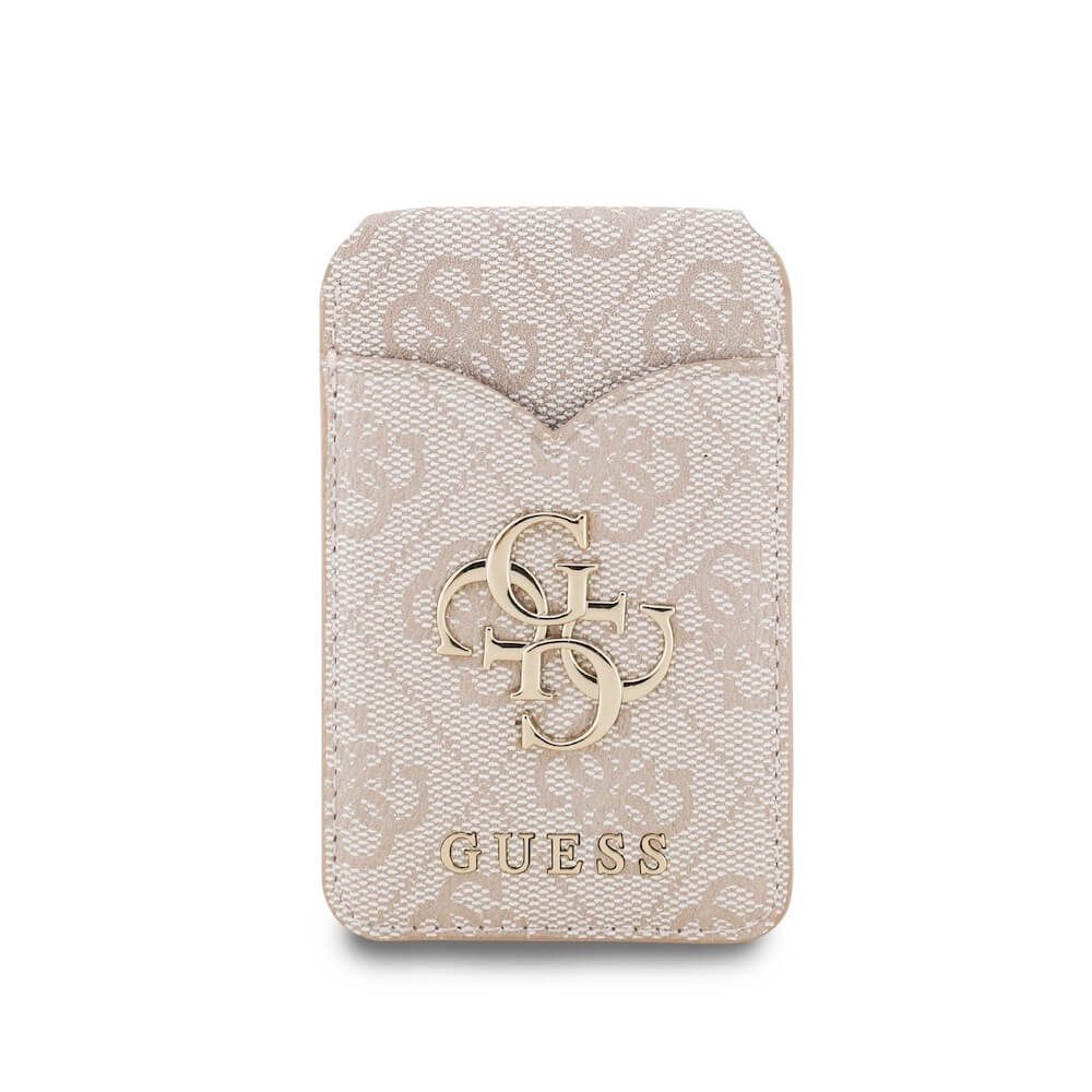 Guess 4G PU Card Slot Wallet With MagSafe Stand & Mirror