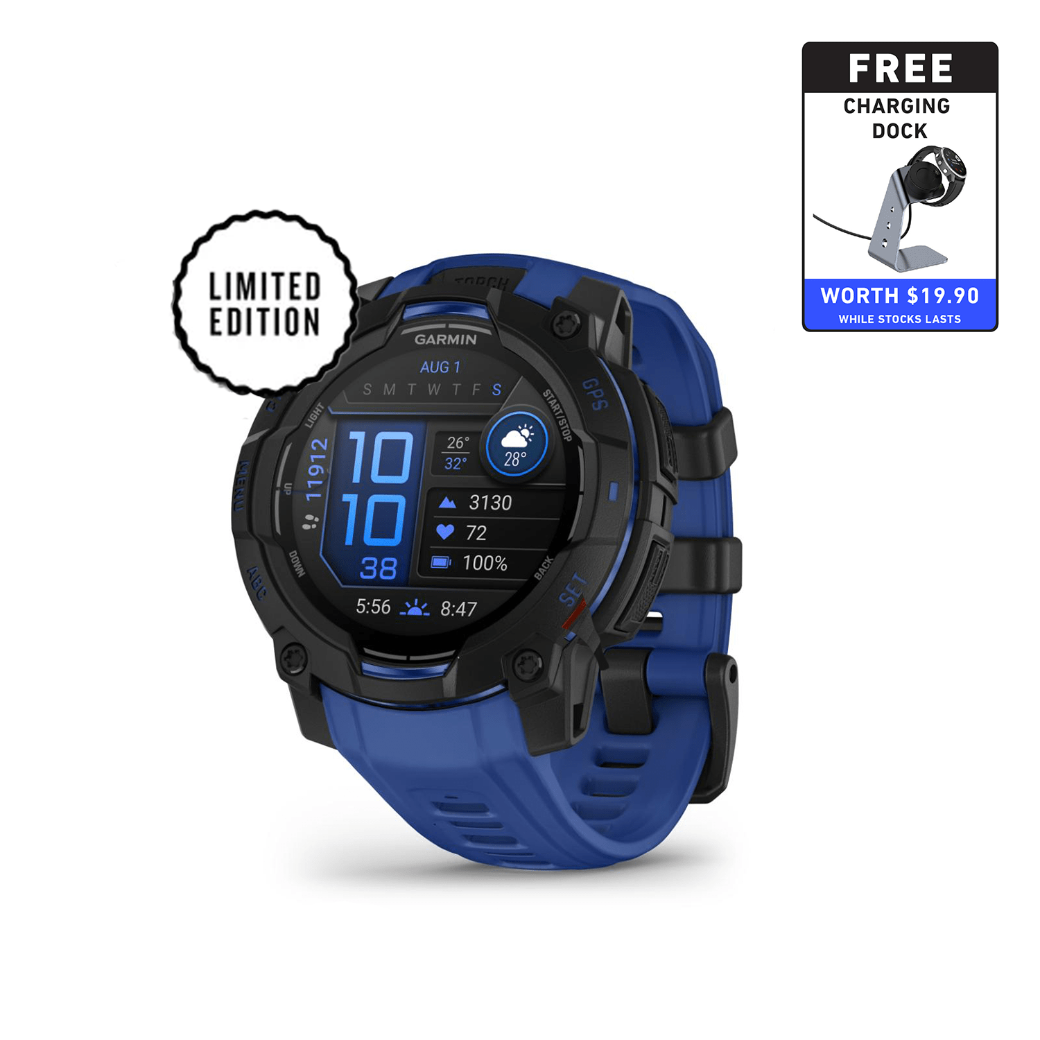 Garmin Instinct SuperNova Limited Edition Smartwatch
