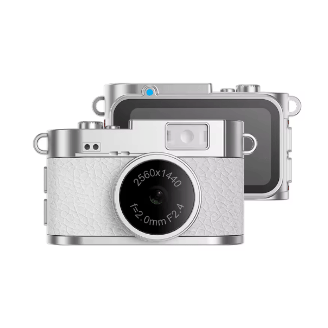 Mini Retro 1440P 2K Camera With 8GB MicroSD Card