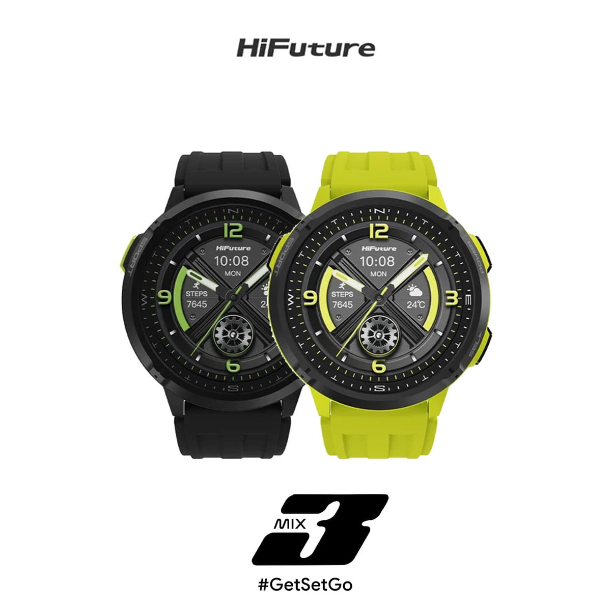 HiFuture MIX 3 Rugged Sports Smartwatch