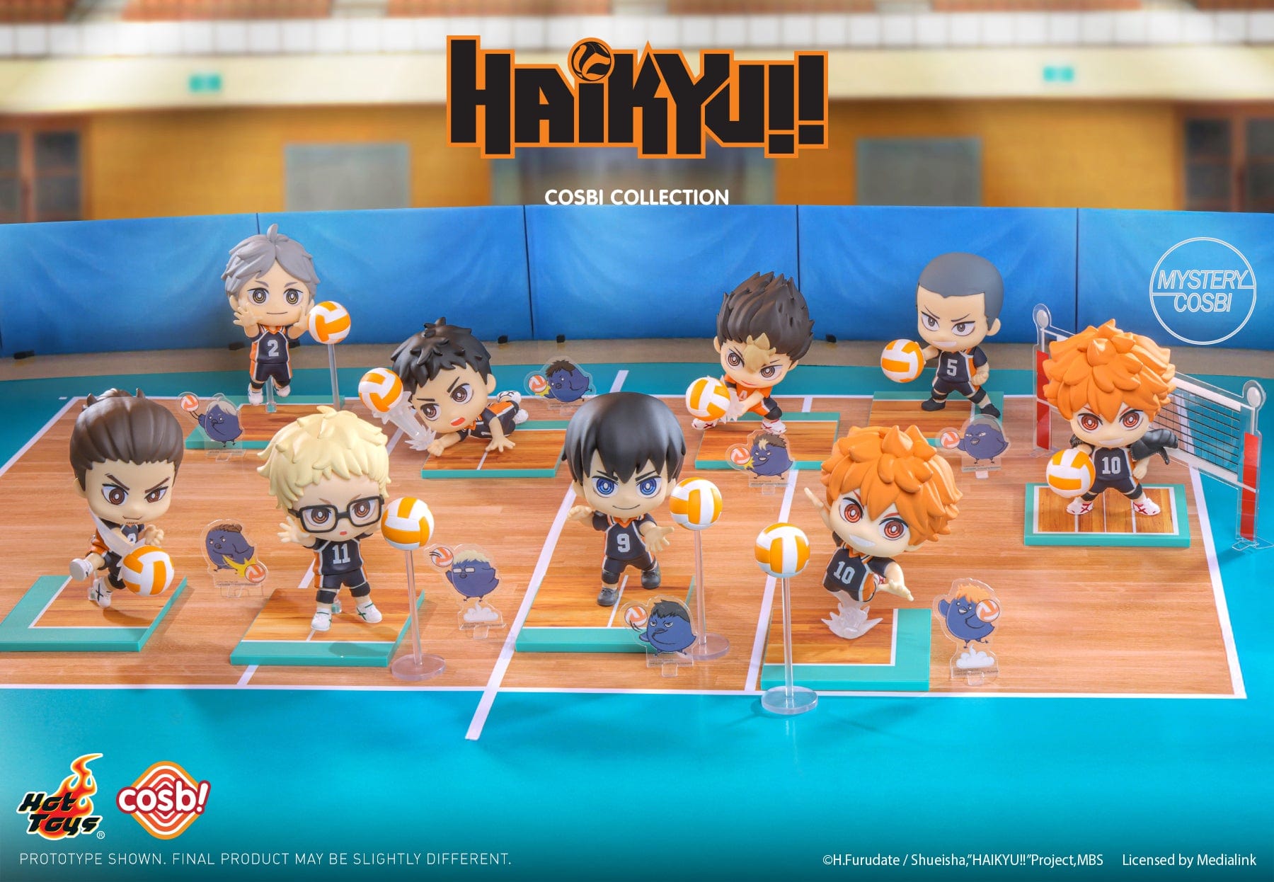 Hot Toys CBX288 Haikyu Cosbi Collectible Figure Blind Box