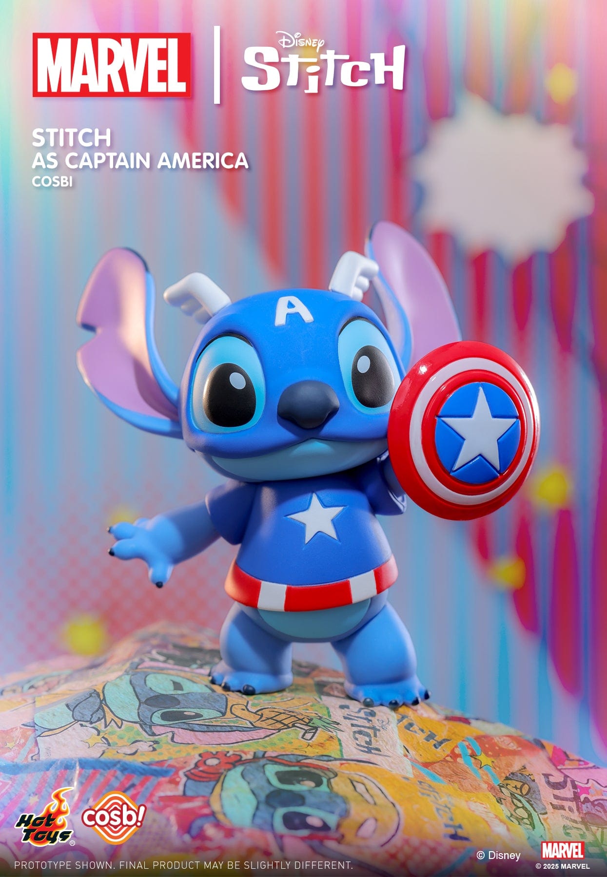 Hot Toys CBX300 Marvel Stitch Cosbi Collectible Figure Blind Box