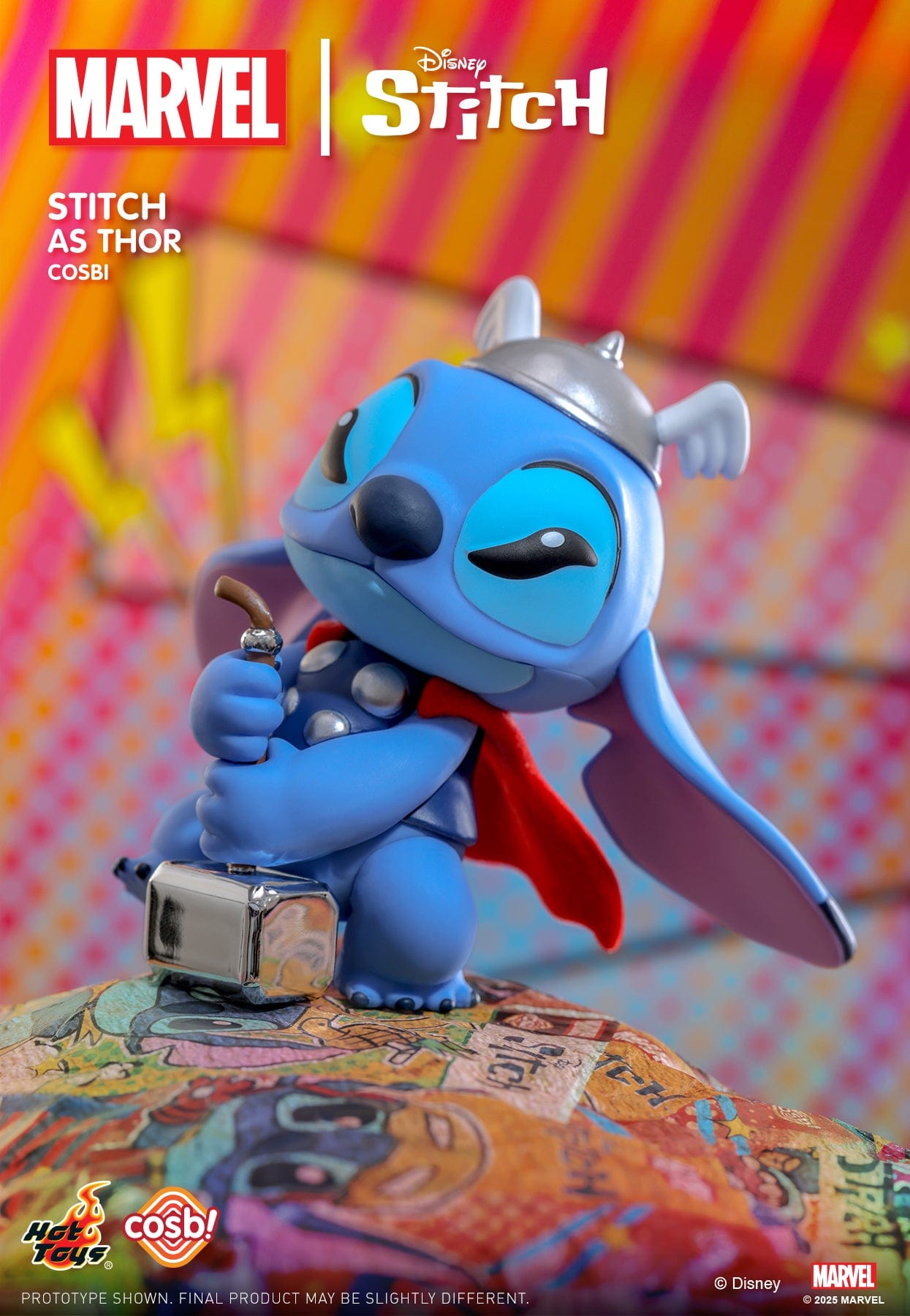 Hot Toys CBX300 Marvel Stitch Cosbi Collectible Figure Blind Box