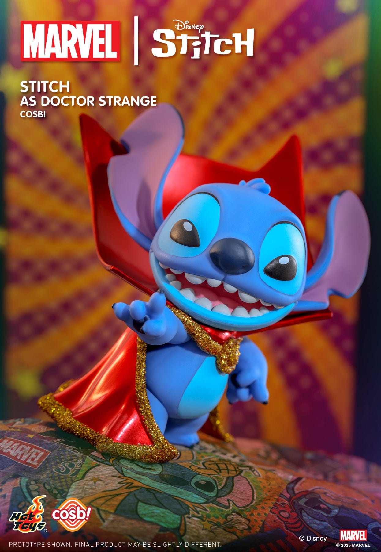 Hot Toys CBX300 Marvel Stitch Cosbi Collectible Figure Blind Box