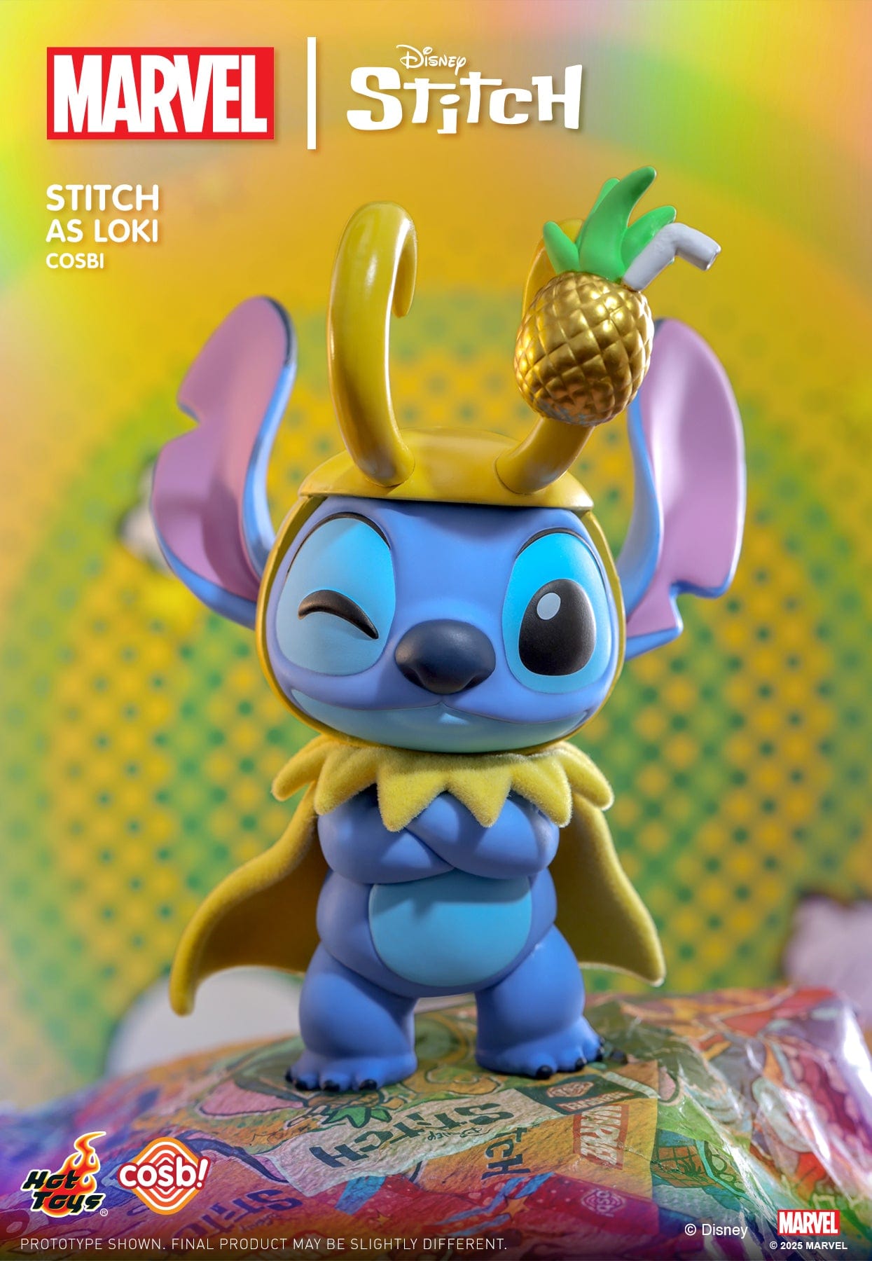 Hot Toys CBX300 Marvel Stitch Cosbi Collectible Figure Blind Box