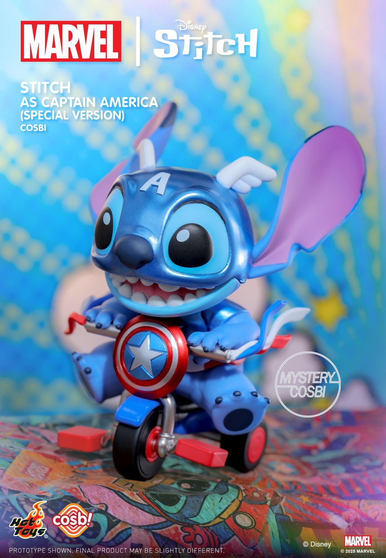 Hot Toys CBX300 Marvel Stitch Cosbi Collectible Figure Blind Box