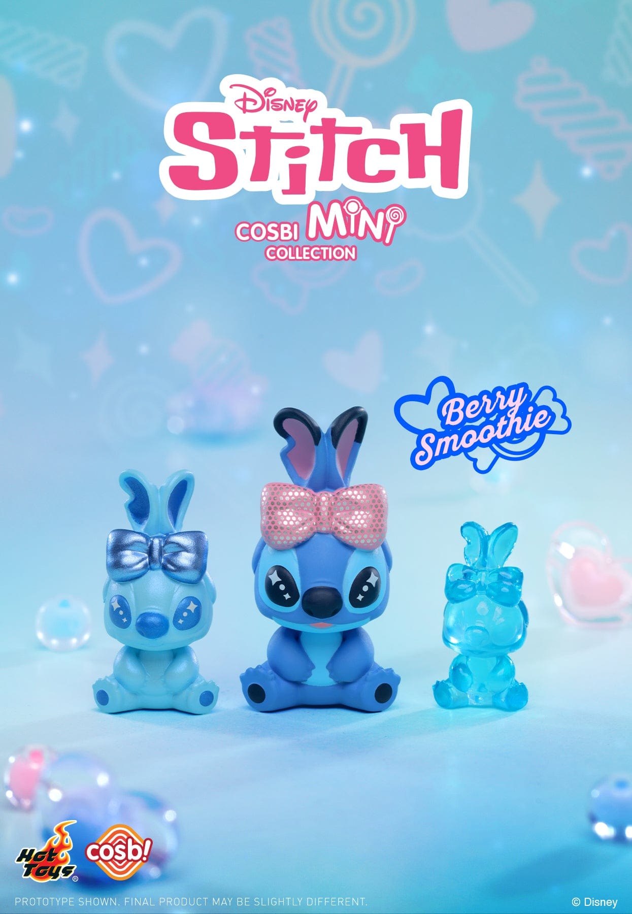 Hot Toys CBX309 Stitch Cosbi Mini Collectible Figure Blind Box
