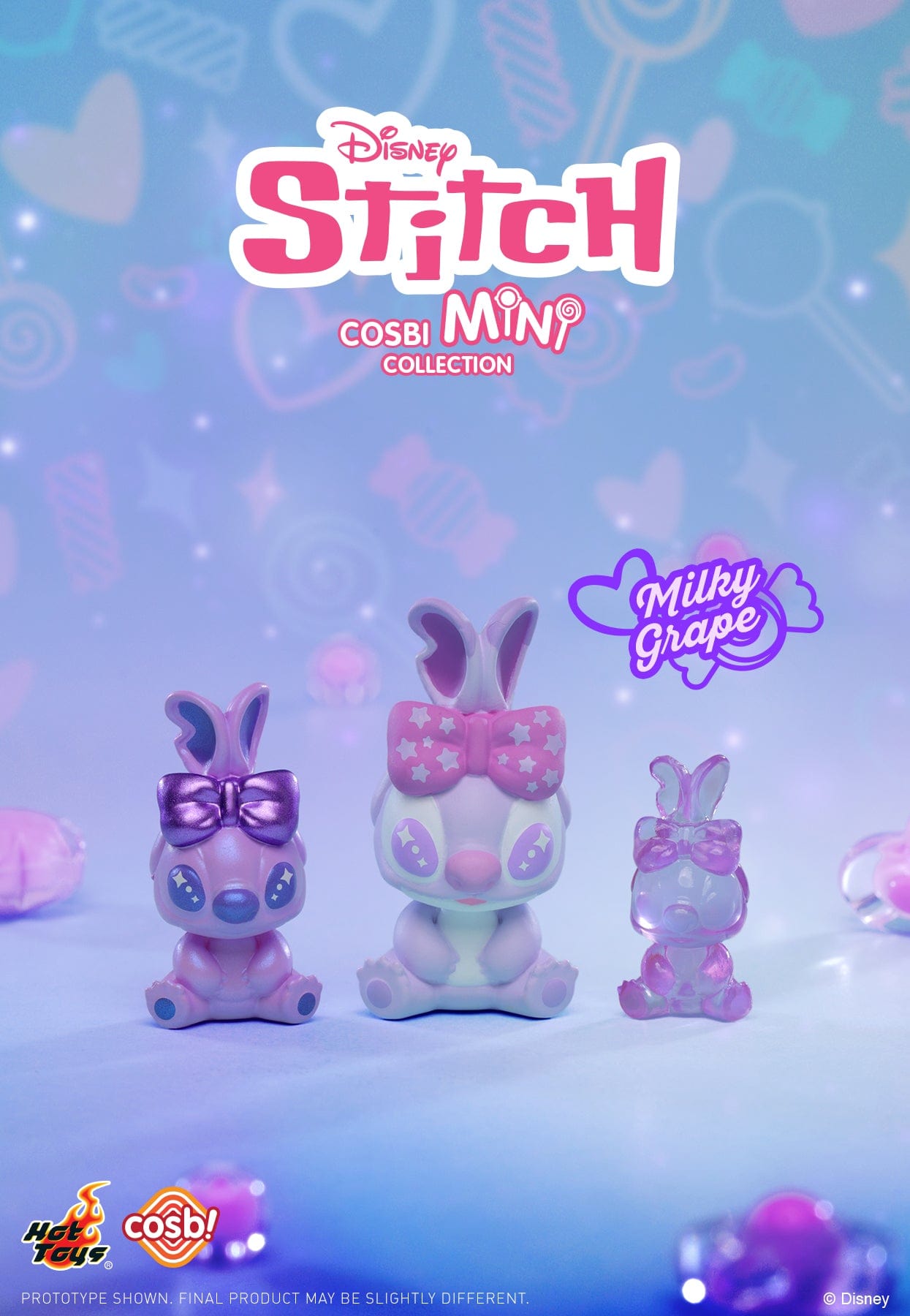 Hot Toys CBX309 Stitch Cosbi Mini Collectible Figure Blind Box