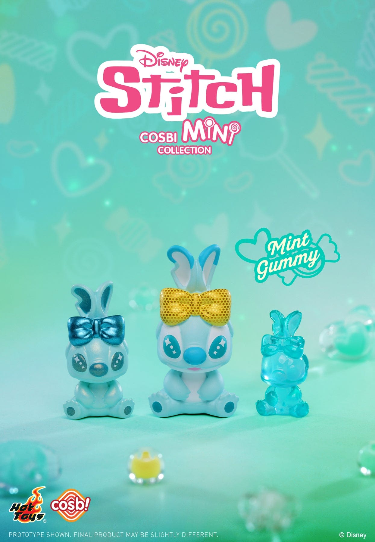 Hot Toys CBX309 Stitch Cosbi Mini Collectible Figure Blind Box