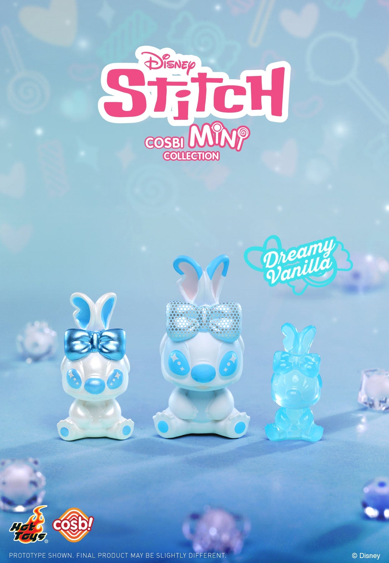 Hot Toys CBX309 Stitch Cosbi Mini Collectible Figure Blind Box