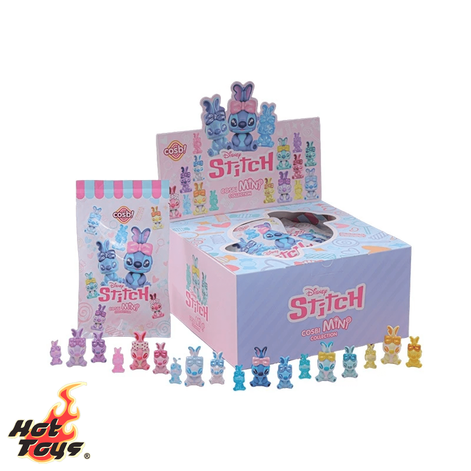 Hot Toys CBX309 Stitch Cosbi Mini Collectible Figure Blind Box