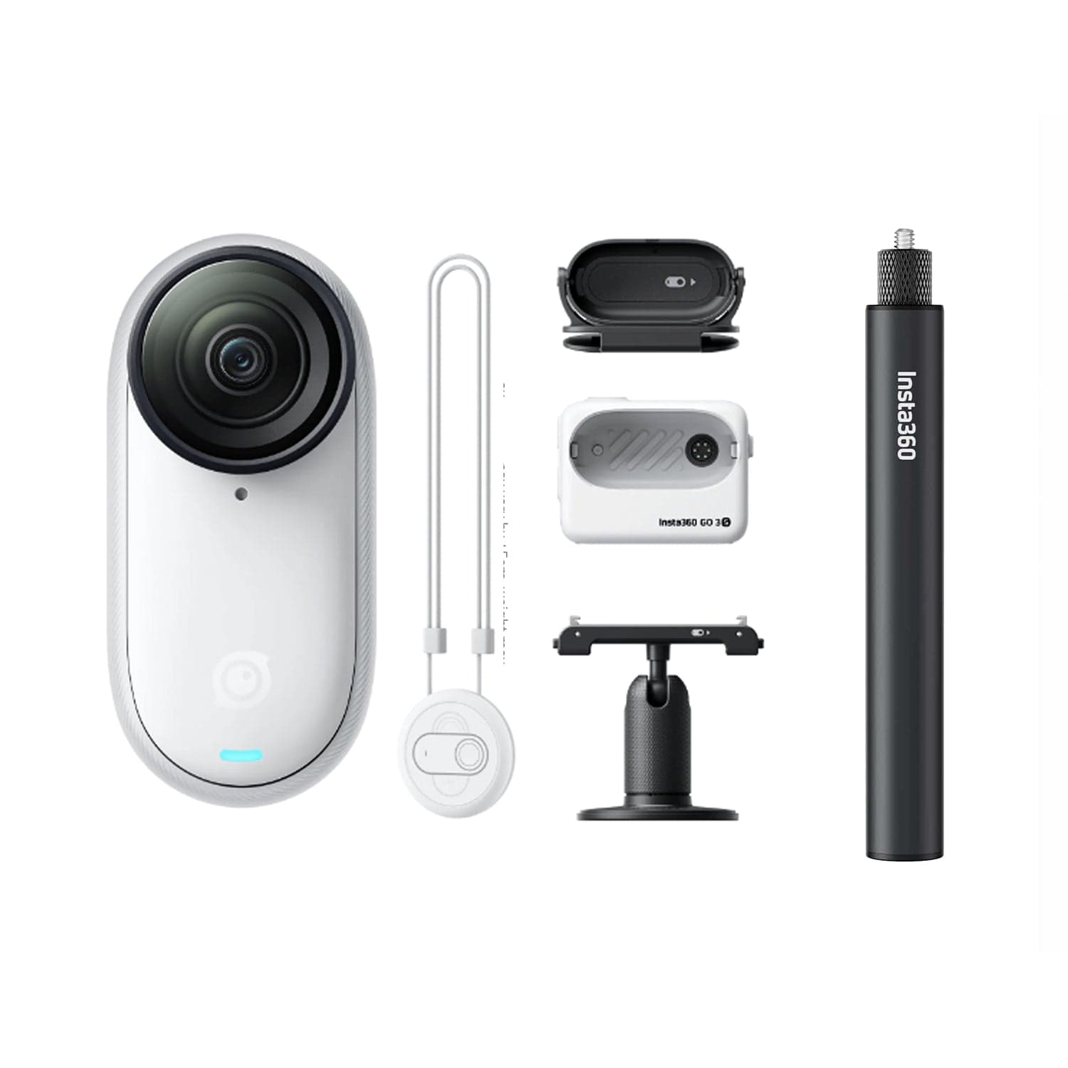 Insta360 GO 3S Tiny 4K Action Camera with Flip Screen Action Pod