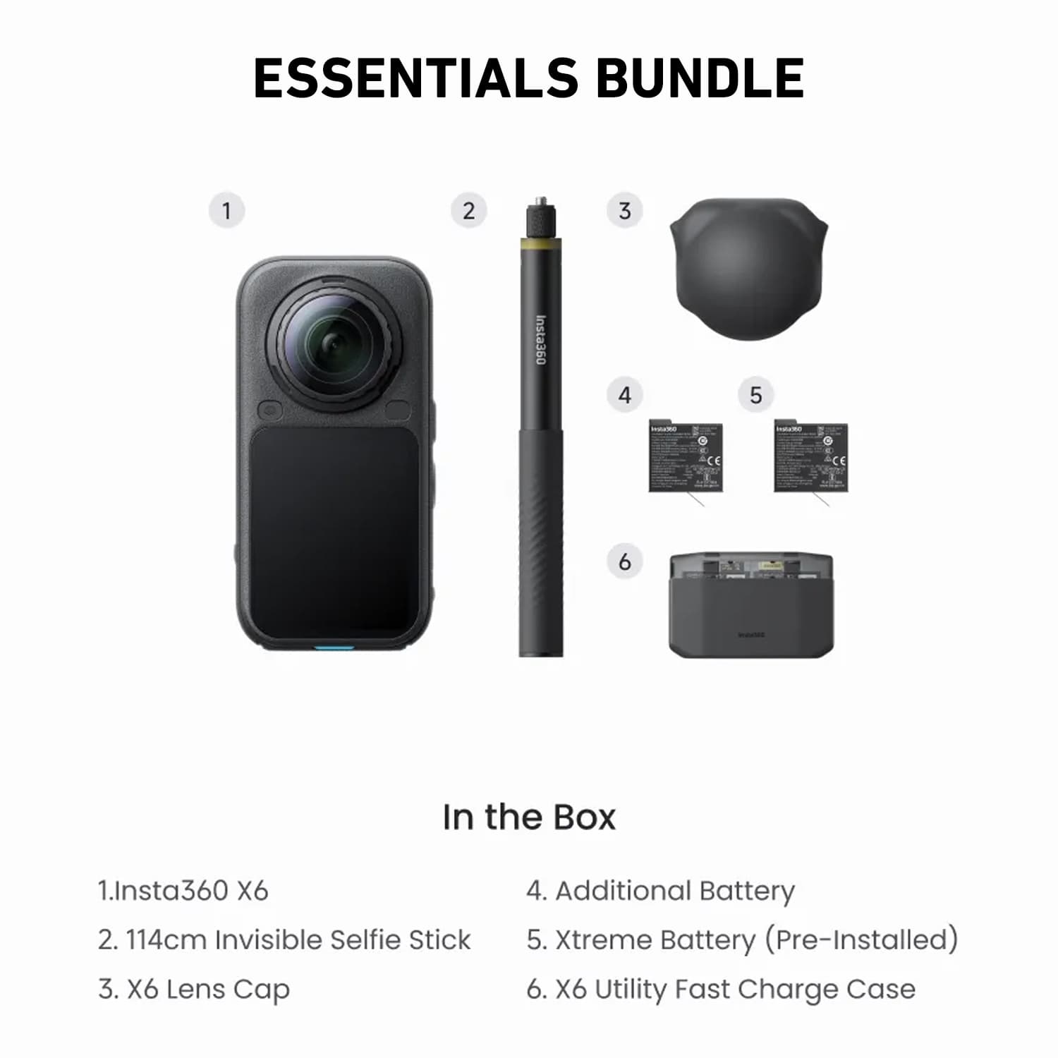 Insta360 X6 | 8K 360 Action Camera