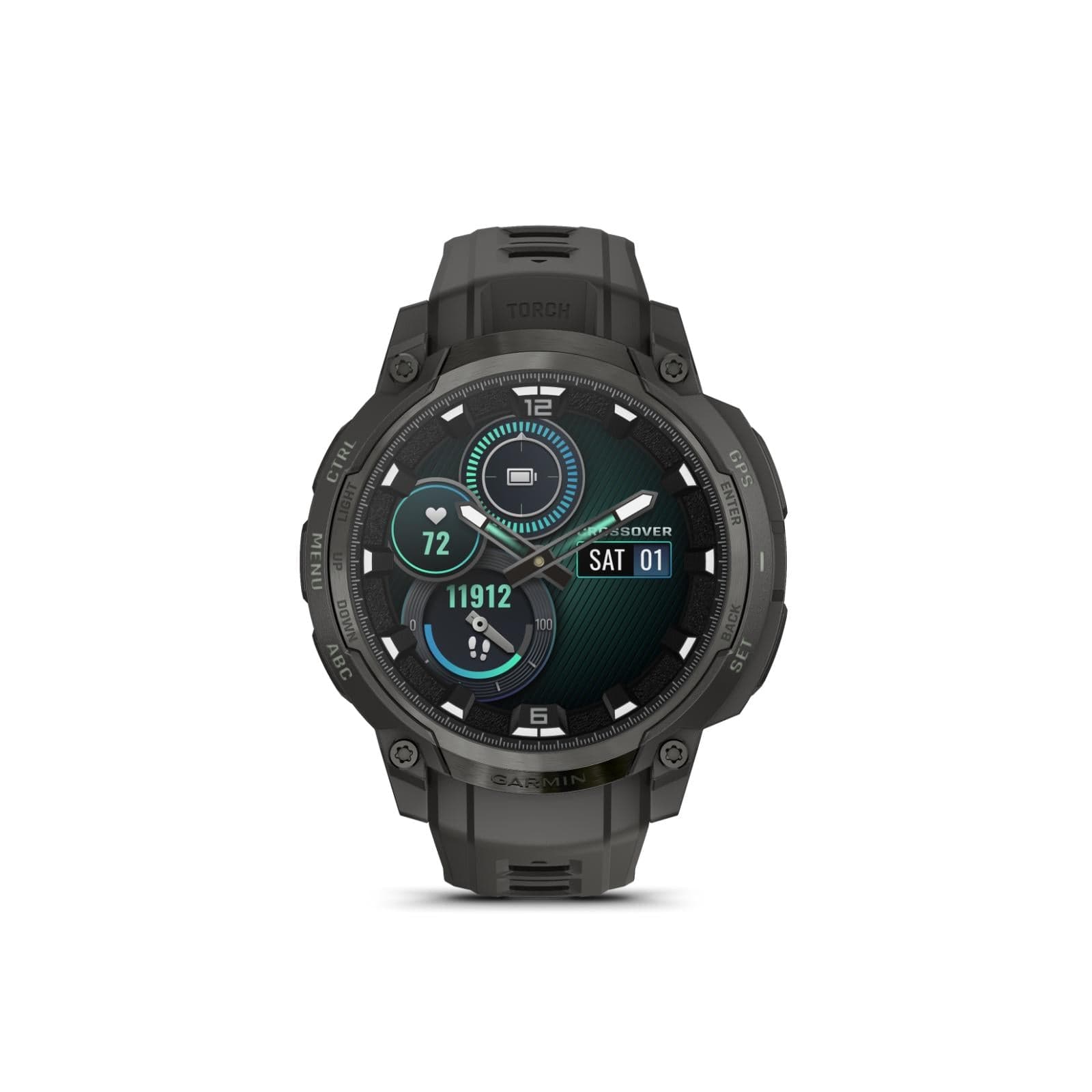 Garmin Instinct Crossover AMOLED Smartwatch
