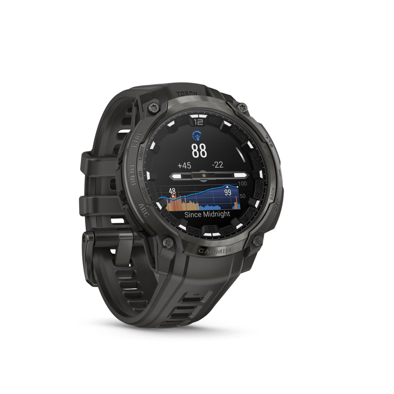 Garmin Instinct Crossover AMOLED Smartwatch
