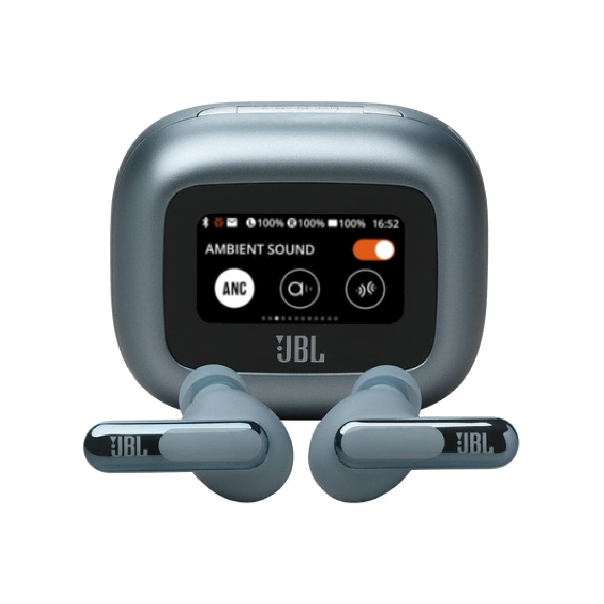 JBL Live Beam 3 True Wireless Noise-Cancelling Earbuds with Stick-Closed Design & Smart Charging Case