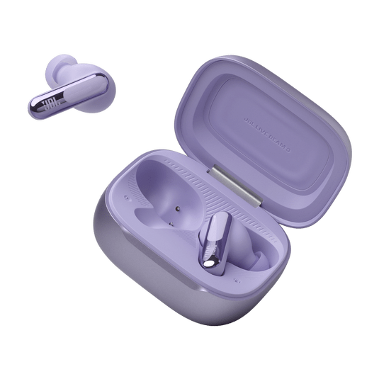 JBL Live Beam 3 True Wireless Noise-Cancelling Earbuds with Stick-Closed Design & Smart Charging Case