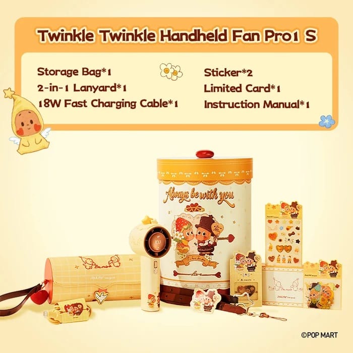 Jisulife Pro1 S Twinkle Twinkle Handheld Fan