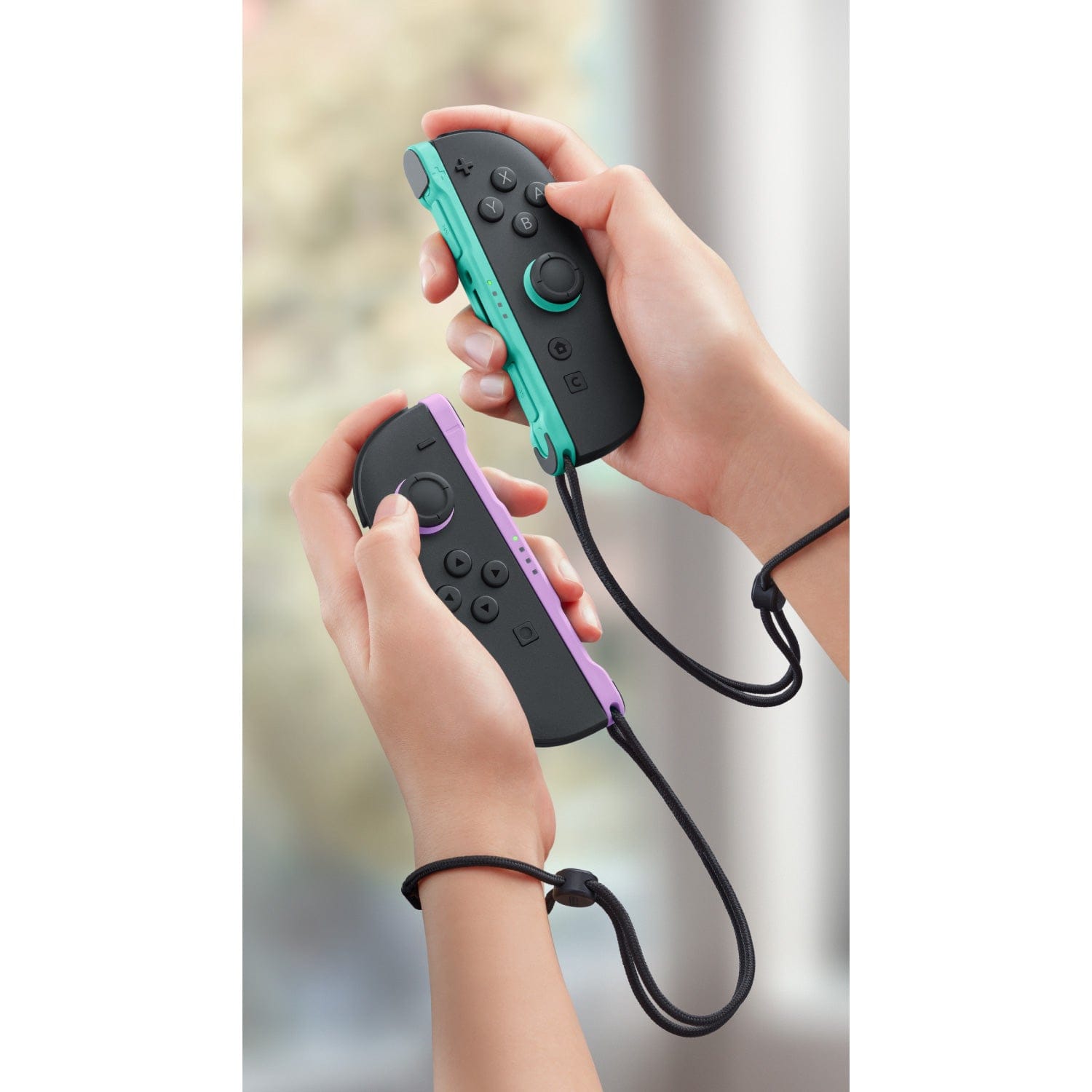 Nintendo Joy-Con 2 (L)/(R) Light Purple / Light Green Controller