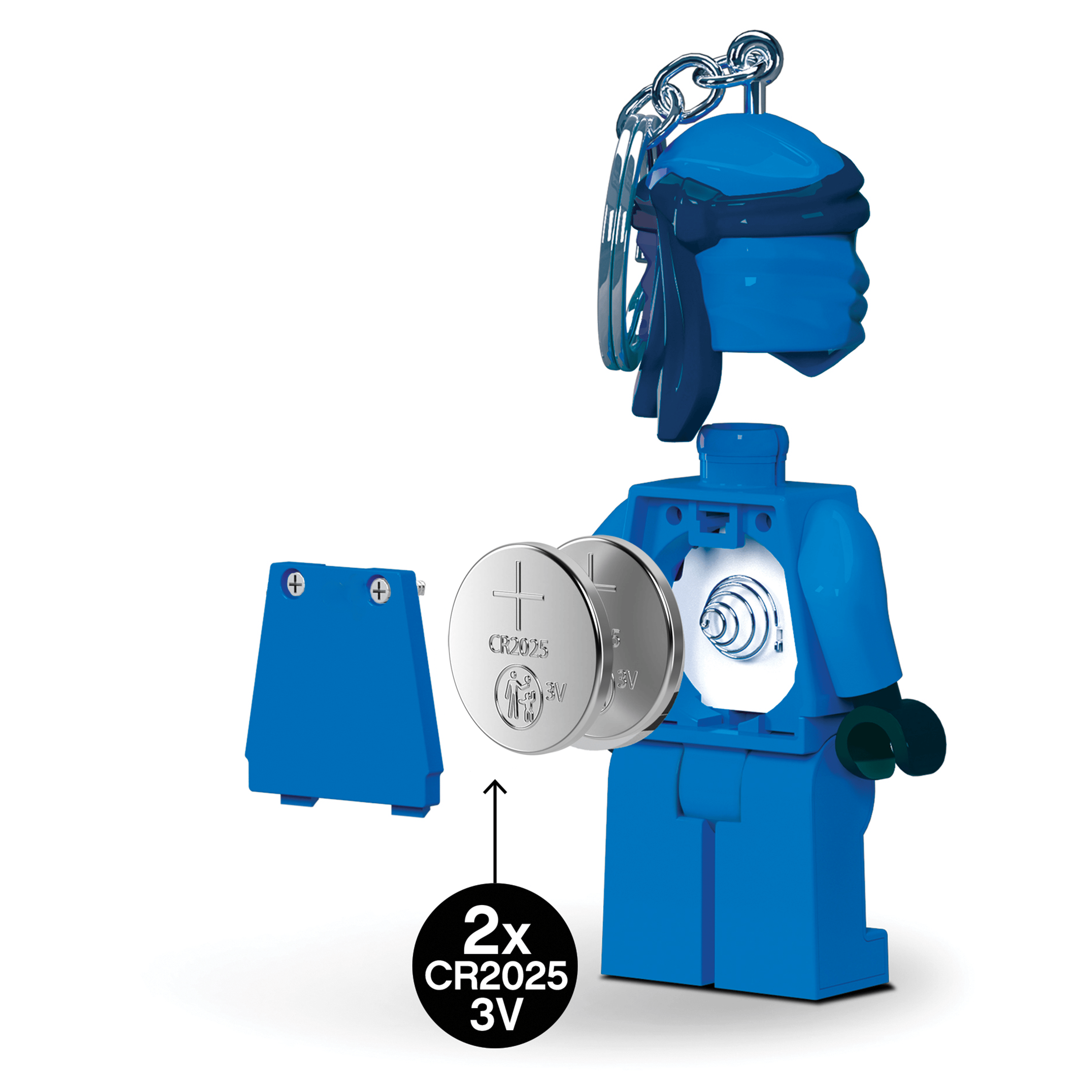LEGO NINJAGO Legacy Jay Keychain Light