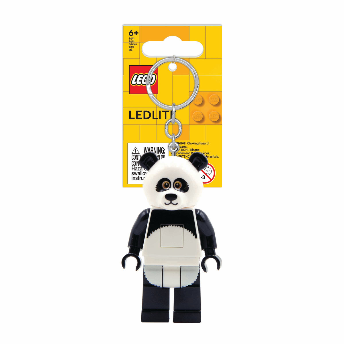 LEGO MINIFIGURES Panda Guy Keychain Light