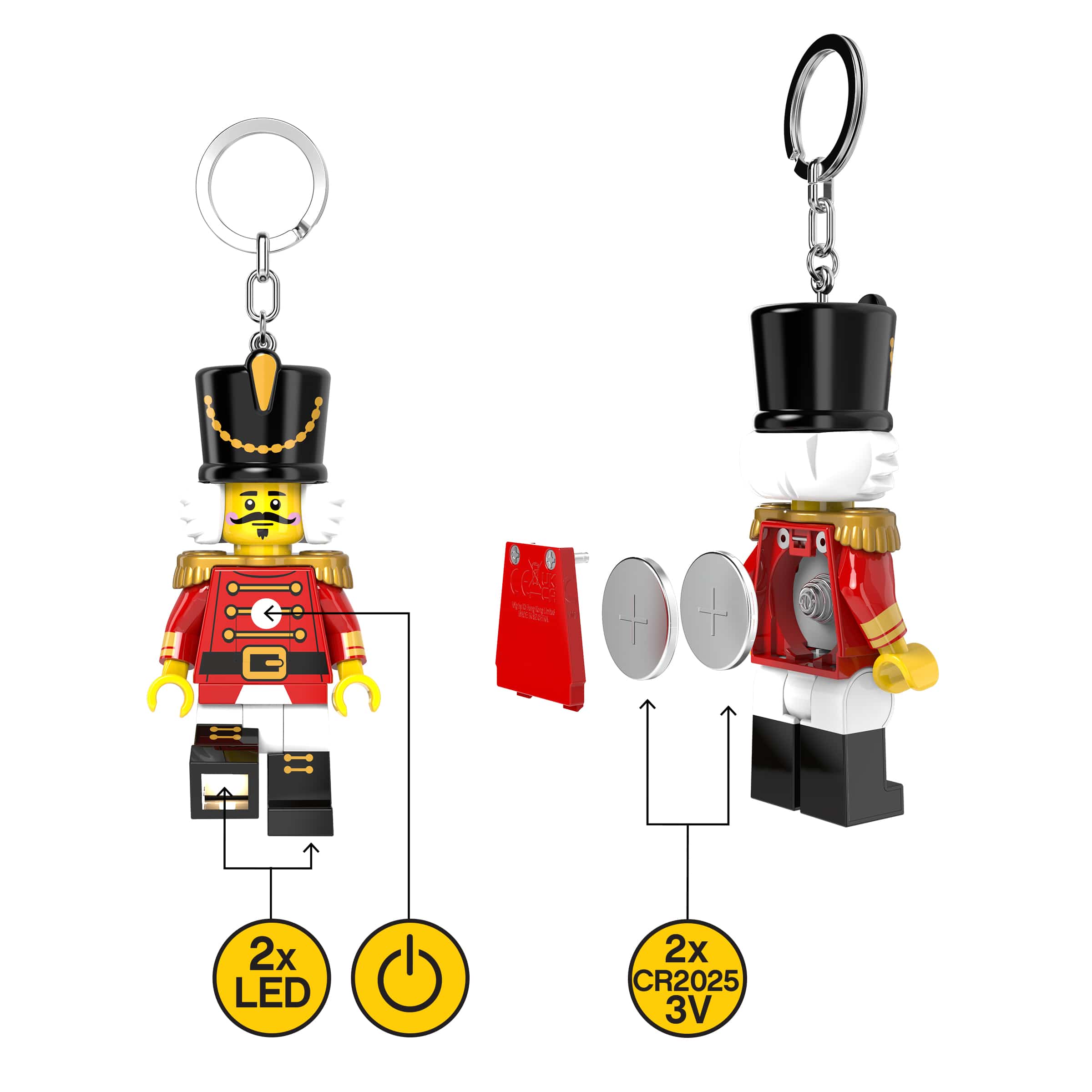 LEGO MINIFIGURES Nutcracker Keychain Light